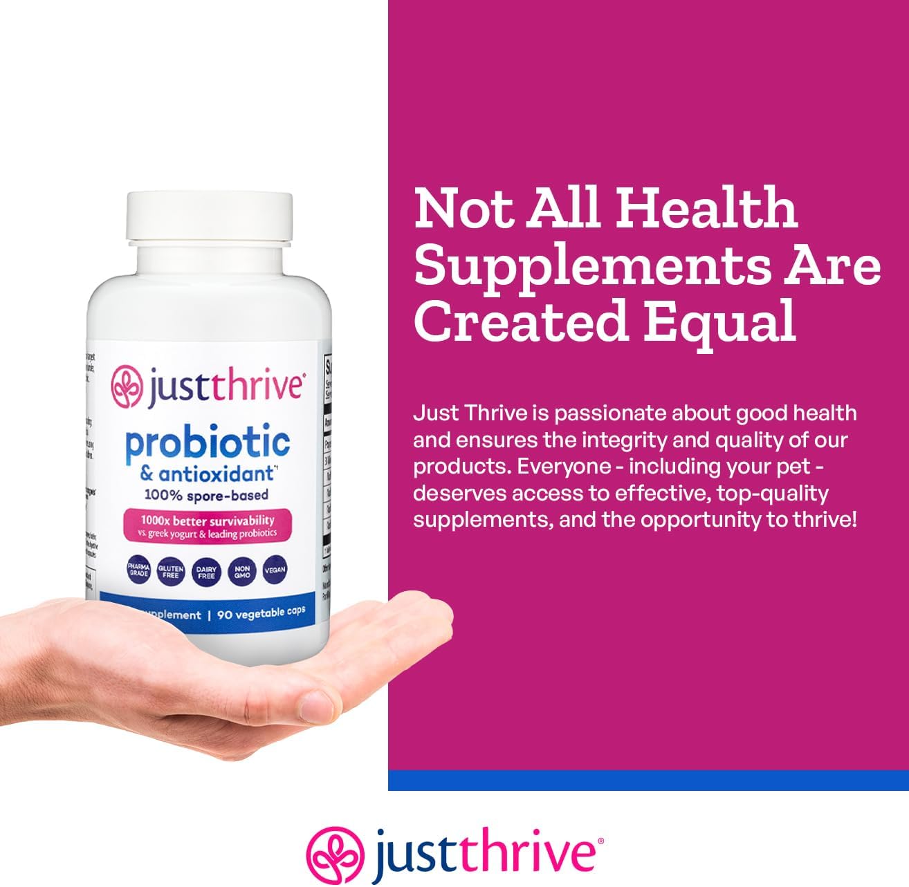 Just Thrive Probiotic - 90 Day Supply